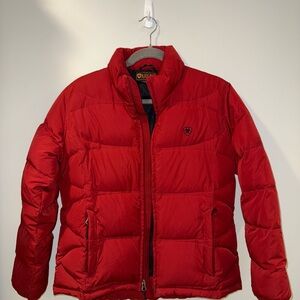 Ariat Red Puffer Jacket